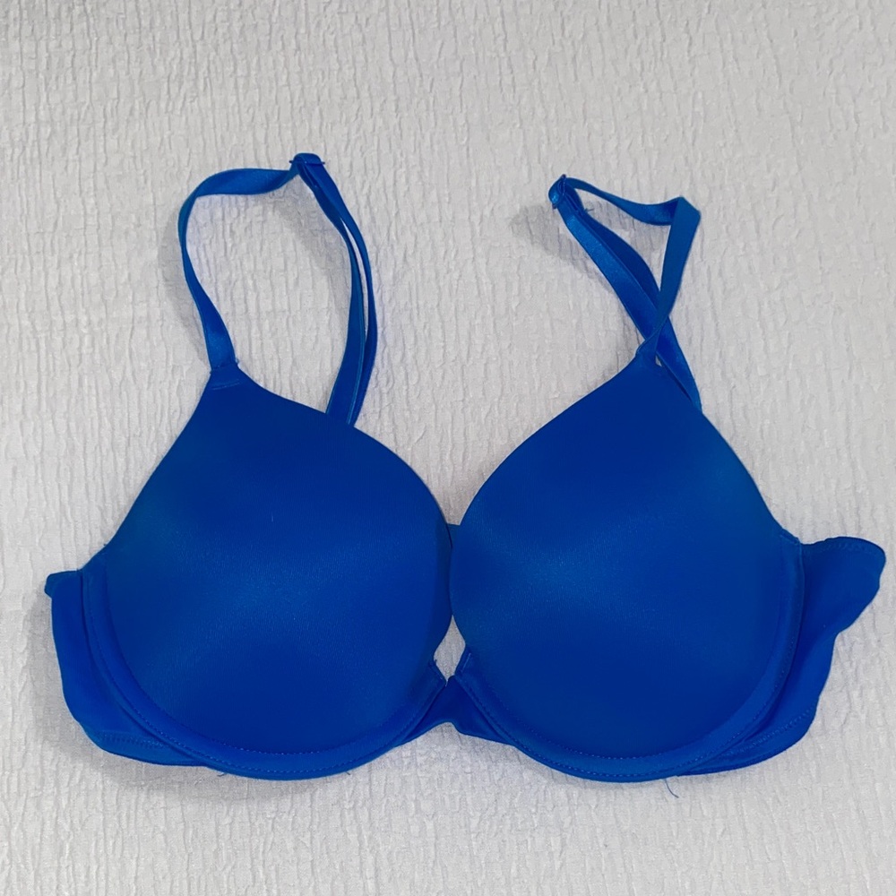 Blue Women's Bra